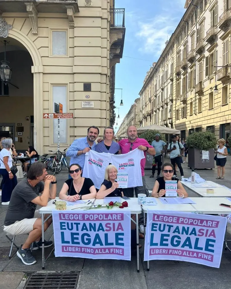 MONCALIERI - Fine vita, anche il sindaco Montagna tra i firmatari della proposta di legge dell'associazione Coscioni - FOTO
