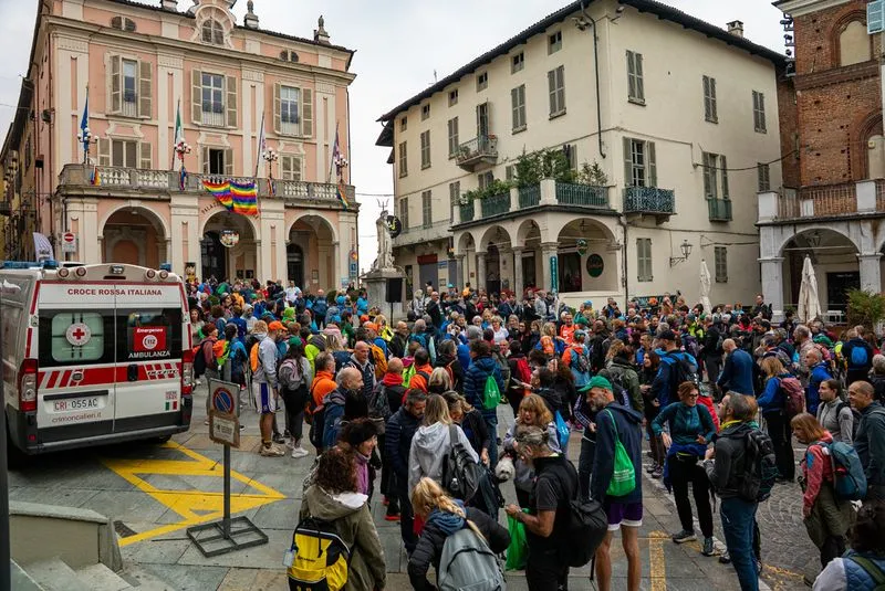 MONCALIERI - 1200 partecipanti alla Camminata Reale dedicata a Francesco Pernice - FOTO