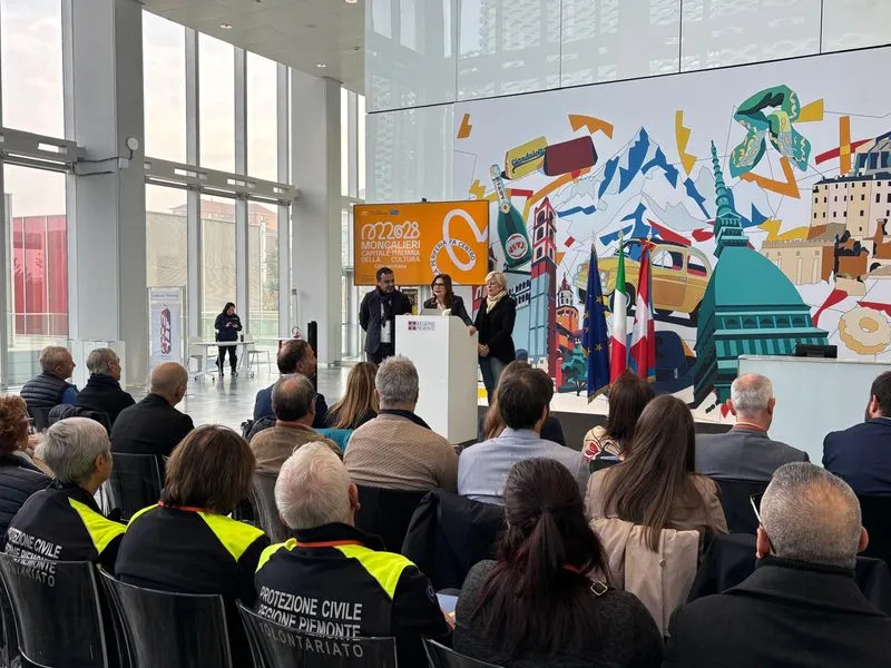 MONCALIERI - Capitale Italiana della Cultura 2028: la candidatura presentata al grattacielo della Regione Piemonte - FOTO