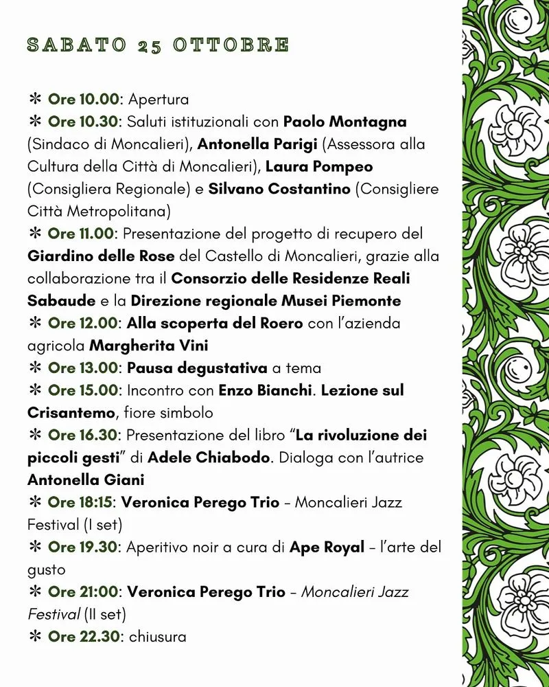 MONCALIERI - Al castello torna «Fiorile-Orti & Fiori in mostra» - FOTO