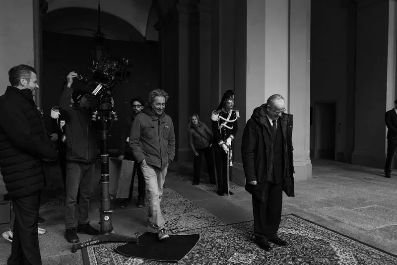 MONCALIERI - Anche il castello nelle location de «La Grazia», il nuovo film del premio Oscar, Paolo Sorrentino - FOTO