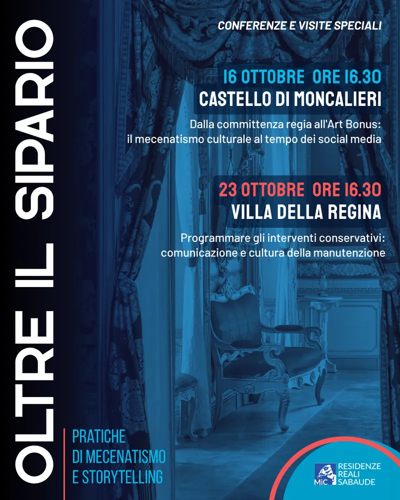 MONCALIERI - Oltre il sipario, pratiche di mecenatismo e storytelling
