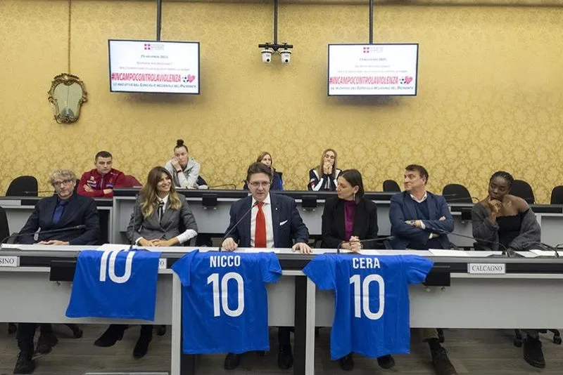 MONCALIERI - La campionessa Daisy Osakue scende in campo con il Consiglio regionale contro la violenza sulle donne - FOTO