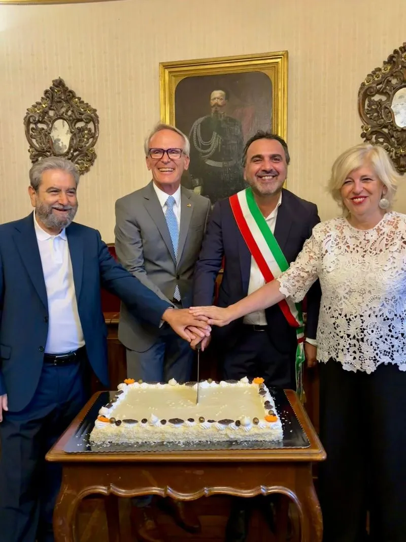 MONCALIERI - Con la patronale rinnovato il gemellaggio con Baden-Baden - FOTO