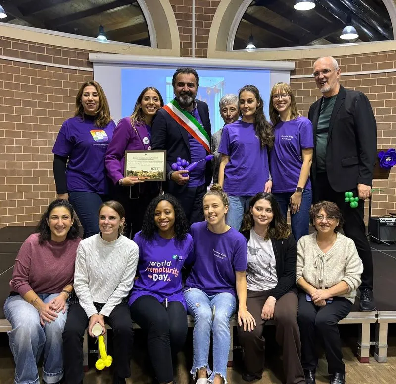 MONCALIERI - Celebrata la Giornata mondiale della prematurità - FOTO