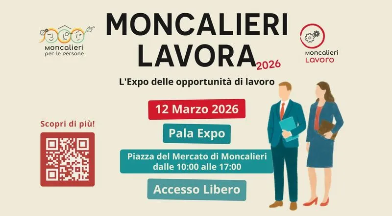 MONCALIERI - Torna l’Expo delle opportunità di lavoro