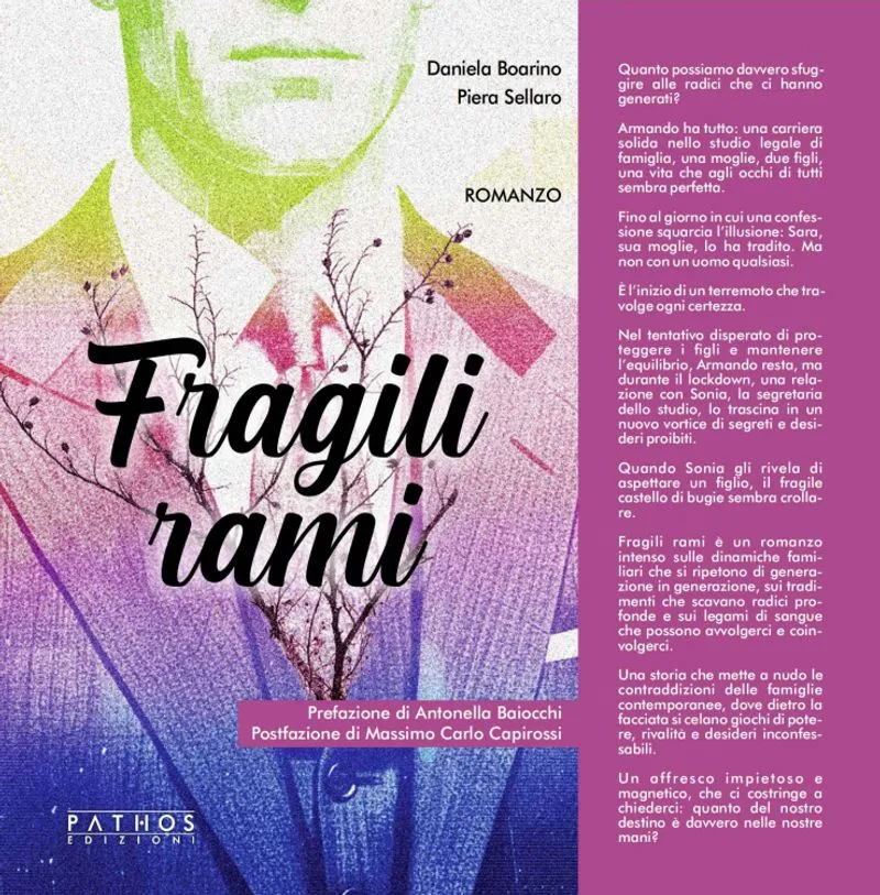 MONCALIERI - Il romanzo «Fragili rami» di Daniela Boarino e Piera Sellaro