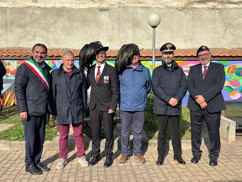 MONCALIERI - Inaugurato il murale per i caduti nelle missioni di pace - FOTO