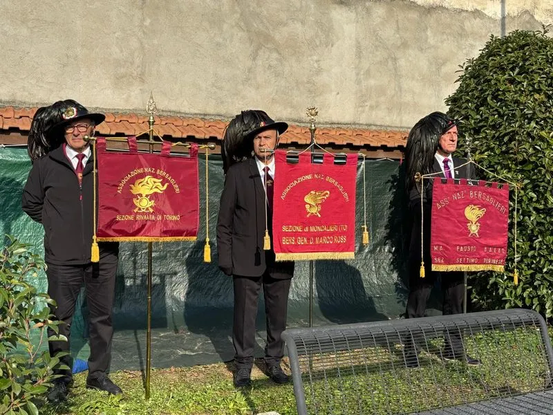 MONCALIERI - Inaugurato il murale per i caduti nelle missioni di pace - FOTO