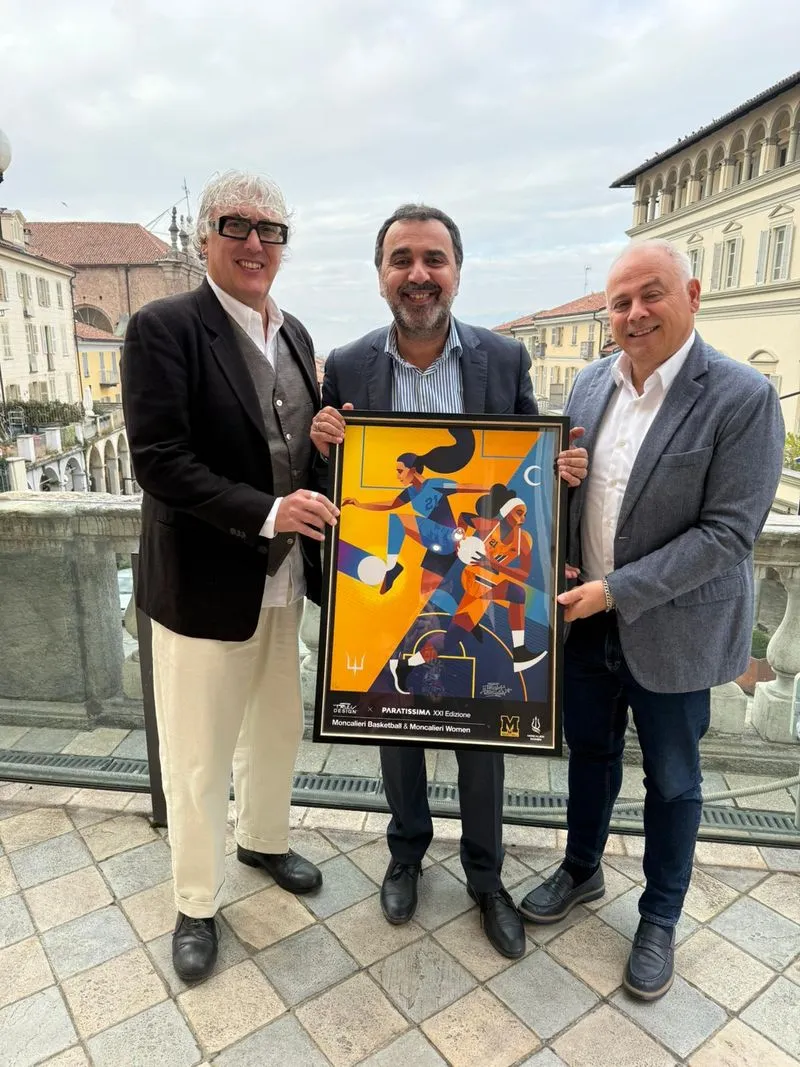 MONCALIERI - Paratissima, ecco «MatchArt»: un'opera che celebra lo sport femminile, la passione e la città