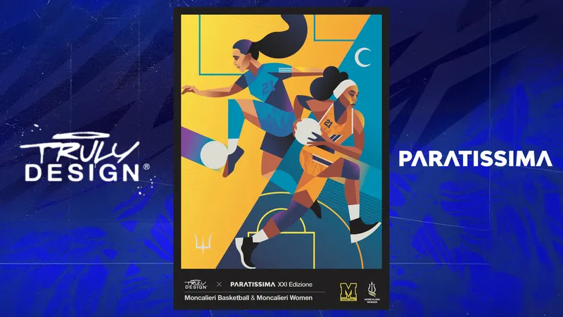 MONCALIERI - Paratissima, ecco «MatchArt»: un'opera che celebra lo sport femminile, la passione e la città