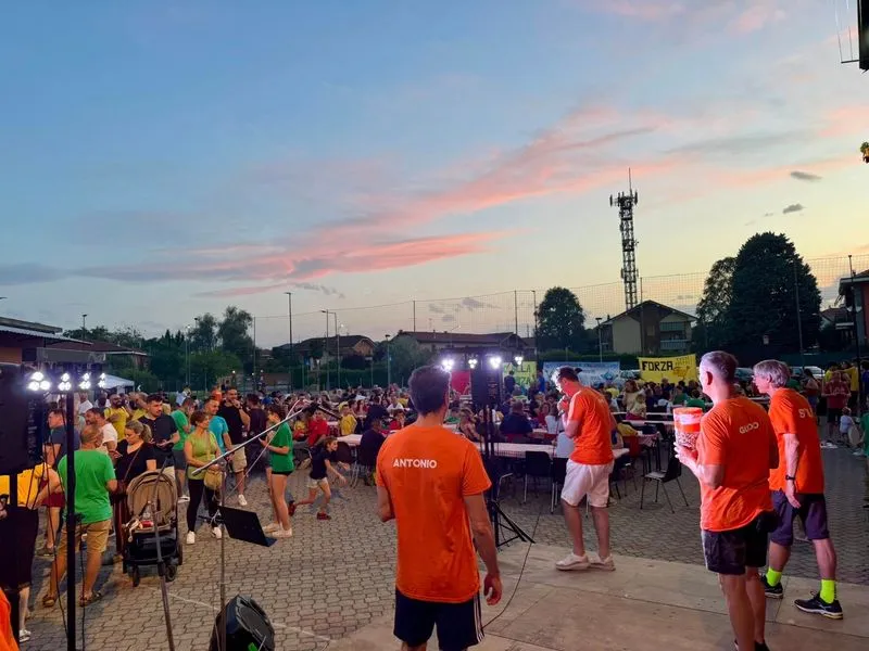 MONCALIERI - Finale con il botto per il Palio delle Borgate: trionfa la contrada gialla - FOTO