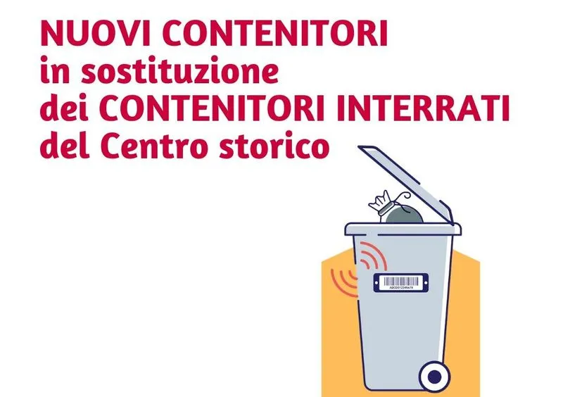 MONCALIERI - Centro storico: inizia la rimozione dei contenitori interrati