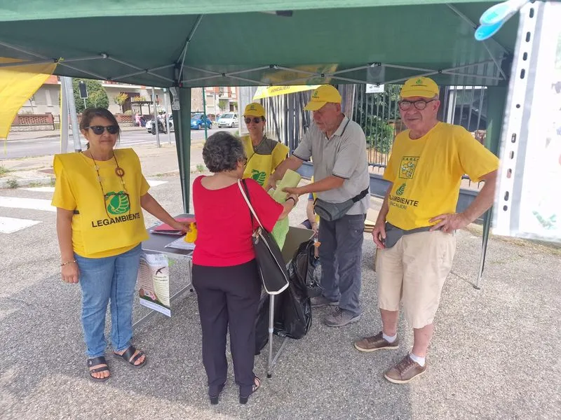 MONCALIERI - Un successo la prima giornata di «Ingombranti in Piazza»