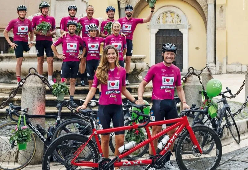 MONCALIERI-NICHELINO - Il bike tour dedicato alla ricerca e all’informazione sulla fibrosi cistica