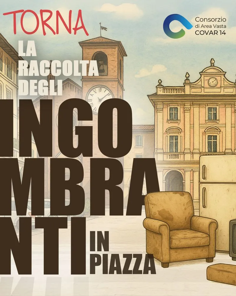 MONCALIERI - Rifiuti ingombranti, torna l'isola ecologica a Testona