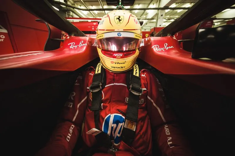 MONCALIERI - Salone auto Torino, Ferrari allo stand di Sabelt con una monoposto da Formula 1