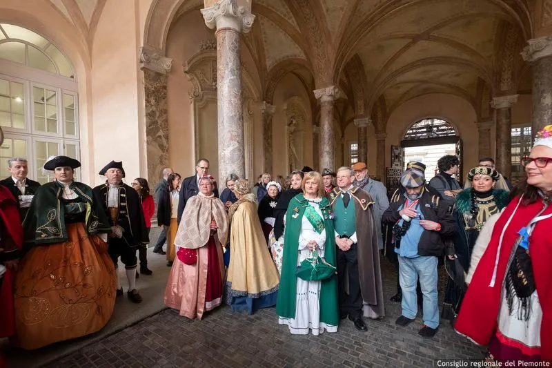 TORINO SUD - Le maschere e i personaggi dei carnevali a palazzo Lascaris - FOTO