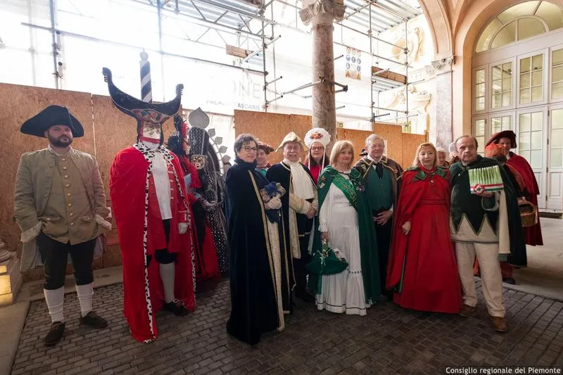 TORINO SUD - Le maschere e i personaggi dei carnevali a palazzo Lascaris - FOTO