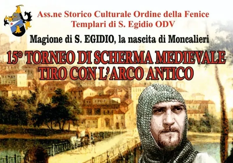 MONCALIERI - Torna il torneo di Scherma Medievale e Tiro con l'Arco Antico