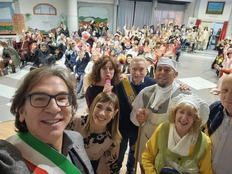 NICHELINO - Elmo e Maria Tiziana sono Monsù Panatè e Madama Farina - FOTO