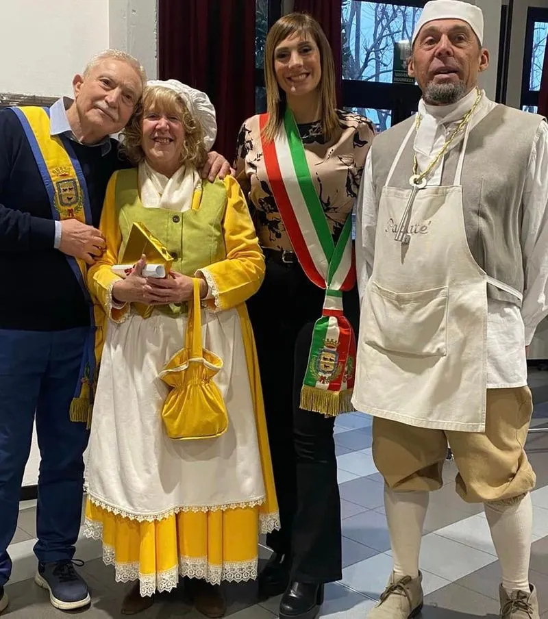 NICHELINO - Elmo e Maria Tiziana sono Monsù Panatè e Madama Farina - FOTO