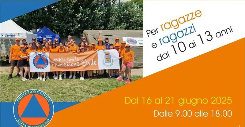 NICHELINO - «Anch’io sono la Protezione civile»: al via il centro estivo