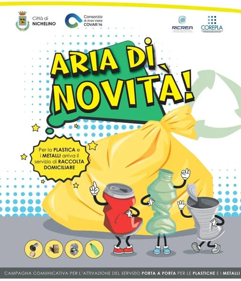 NICHELINO - Da oggi scattano i controlli sui sacchi della spazzatura