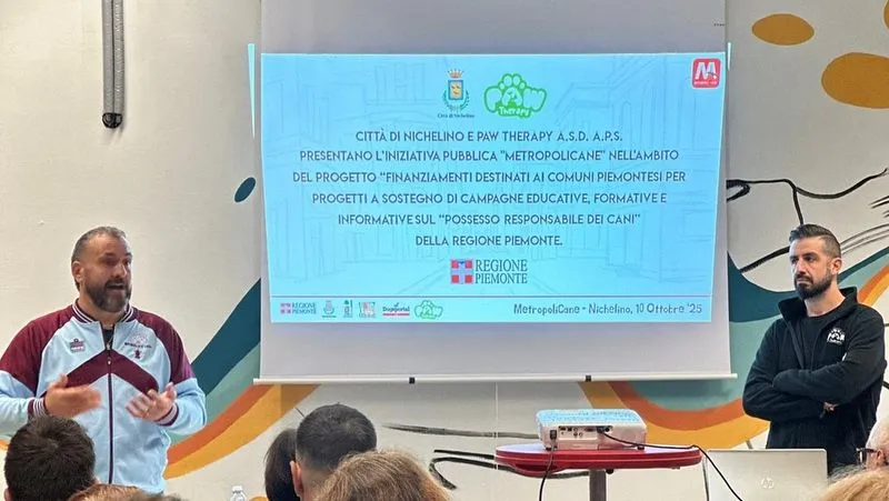 NICHELINO - Iniziati i seminari di educazione cinocivica per il progetto «MetropoliCane»