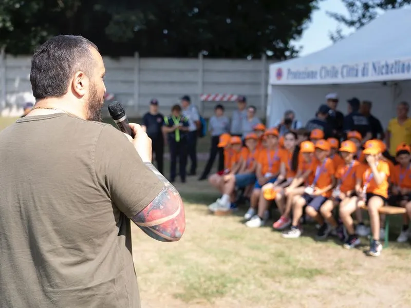 NICHELINO - Partito il campo estivo «Anch’io sono la Protezione Civile» - FOTO