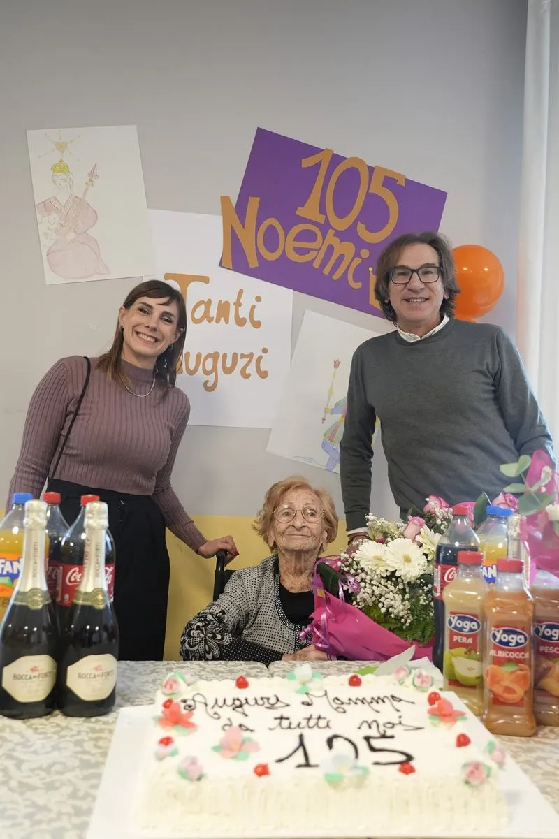 NICHELINO - In festa per i 105 anni di Giuseppa: l'omaggio del sindaco Tolardo e dell'assessora Ruggiero - FOTO