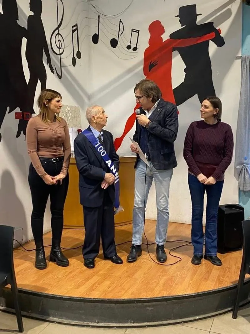 NICHELINO - In festa per i 105 anni di Giuseppa: l'omaggio del sindaco Tolardo e dell'assessora Ruggiero - FOTO