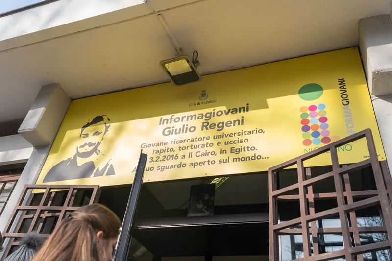 NICHELINO - L'informagiovani intitolato alla memoria di Giulio Regeni - FOTO