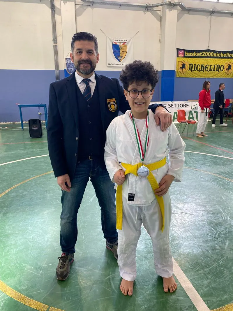 NICHELINO - Karate e inclusione: a Loris il premio «Fighting Spirit» ai campionati provinciali