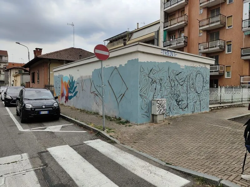 NICHELINO - Un nuovo murales abbellisce via San Matteo - FOTO