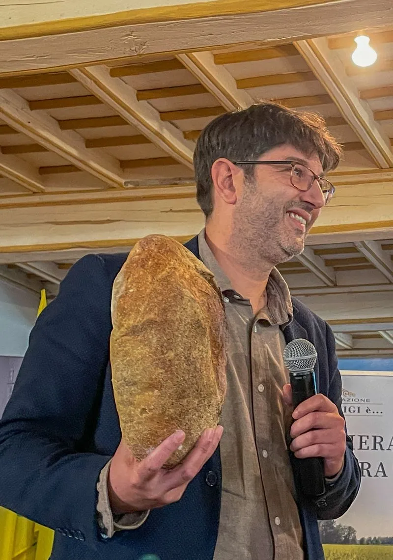 NICHELINO - Presentati la nuova pasta e il nuovo pane della filiera della farina del grano di Stupinigi - FOTO