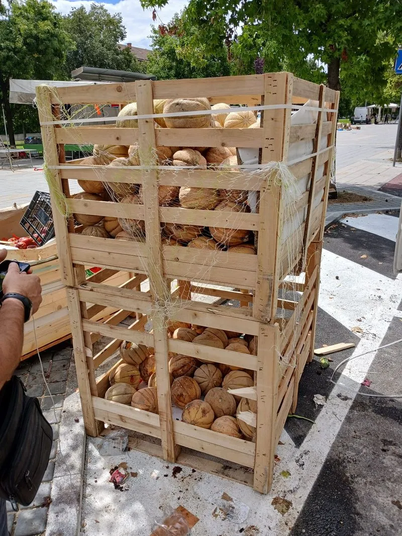 NICHELINO - Rifiuti abbandonati e non raccolti, a fine mercato la piazza è una discarica: la rabbia del presidente del Covar 14 - FOTO