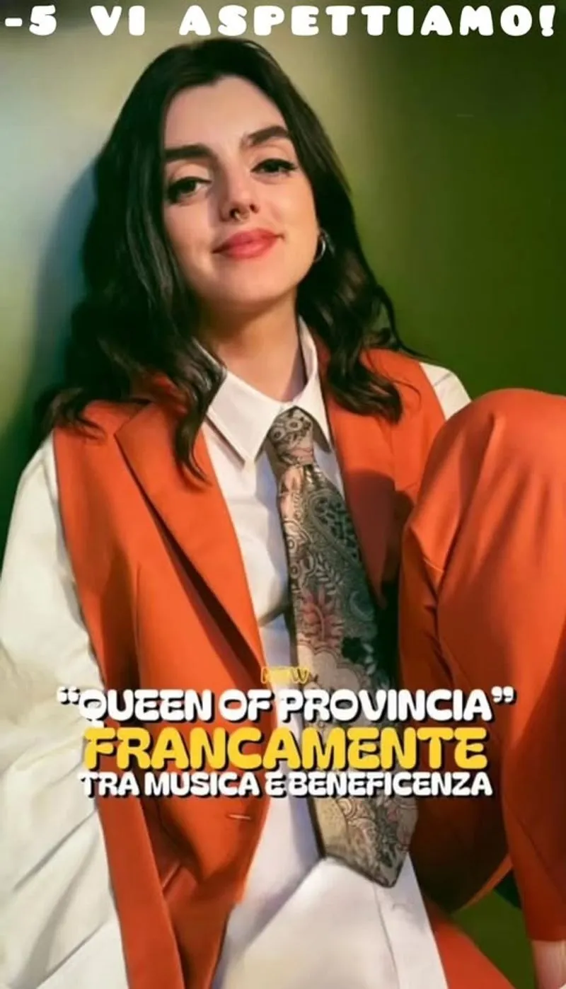 NICHELINO - Musica e beneficenza: arriva «Queen of provincia» con la cantante Francamente