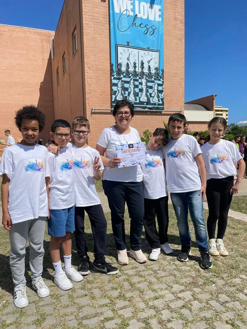 NICHELINO - Gli alunni della scuola Pavese brillano alla finale nazionale di scacchi - FOTO