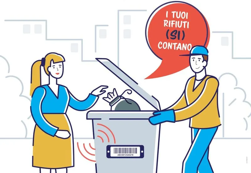NICHELINO - Partono censimento e taggatura dei contenitori dei rifiuti