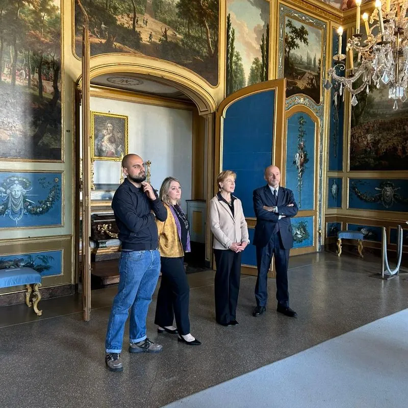 NICHELINO - Palazzina di Caccia di Stupinigi, torna alla luce l'ascensore della Regina Margherita - FOTO