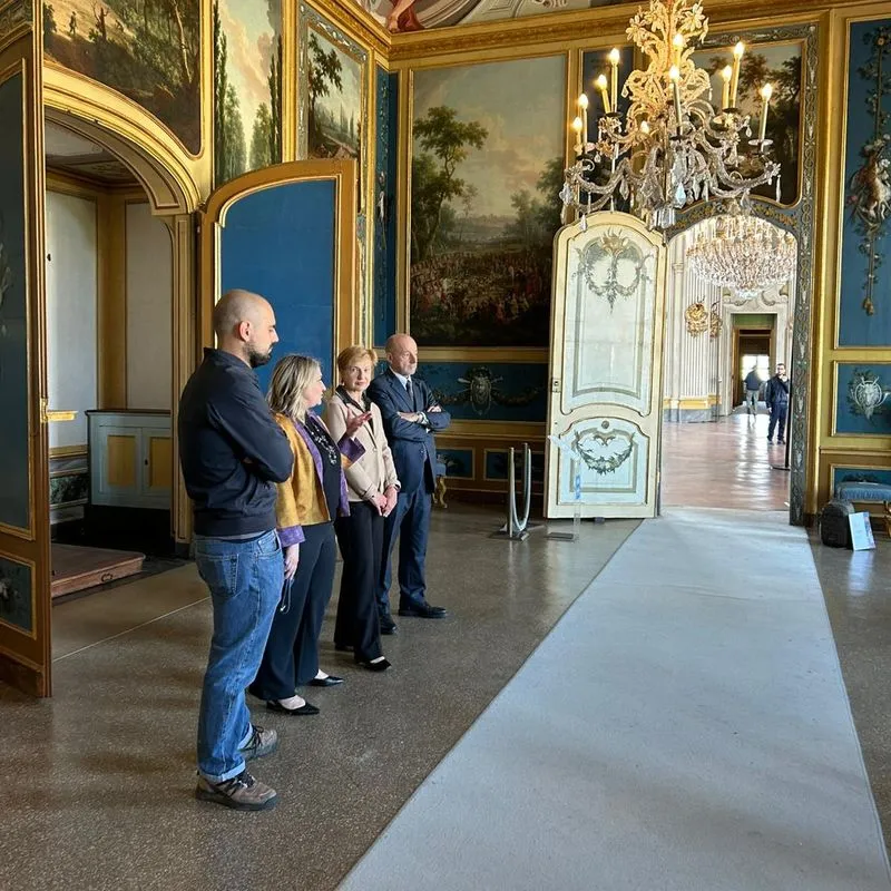 NICHELINO - Palazzina di Caccia di Stupinigi, torna alla luce l'ascensore della Regina Margherita - FOTO