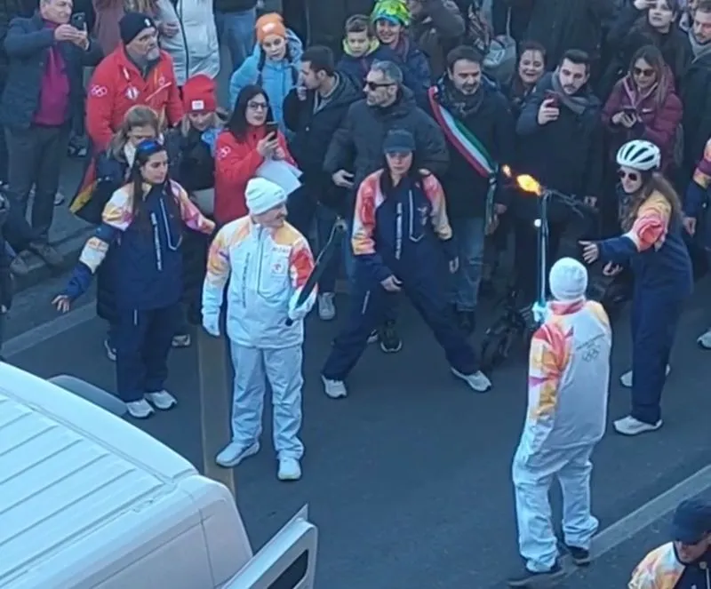 TORINO SUD - Il viaggio della Fiamma Olimpica a Moncalieri, Nichelino e Stupinigi - FOTO