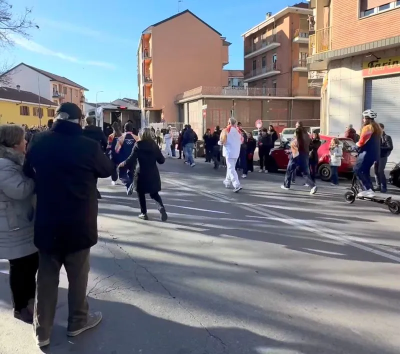 TORINO SUD - Il viaggio della Fiamma Olimpica a Moncalieri, Nichelino e Stupinigi - FOTO