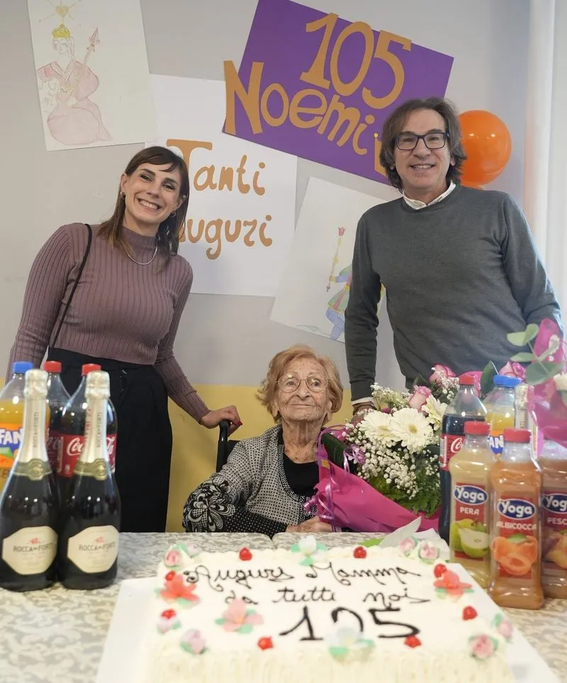 NICHELINO - Super compleanni in città: 100 anni di Umberto, 102 di Anna e 105 di Noemi - FOTO