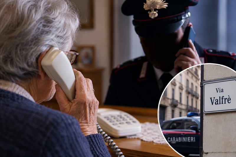 NICHELINO - Finto maresciallo dei carabinieri telefona a casa: attenzione alla nuova truffa per svaligiare gli alloggi