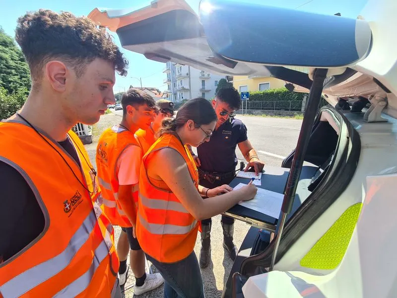 NOLE - Concluso con successo il progetto «Agente per un giorno» - FOTO