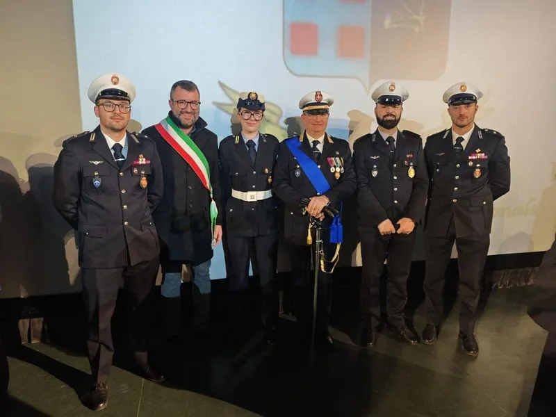 NOLE - Polizia locale, l'agente Giada Di Marco entra in servizio - FOTO