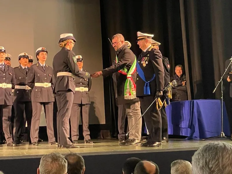 NOLE - Polizia locale, l'agente Giada Di Marco entra in servizio - FOTO