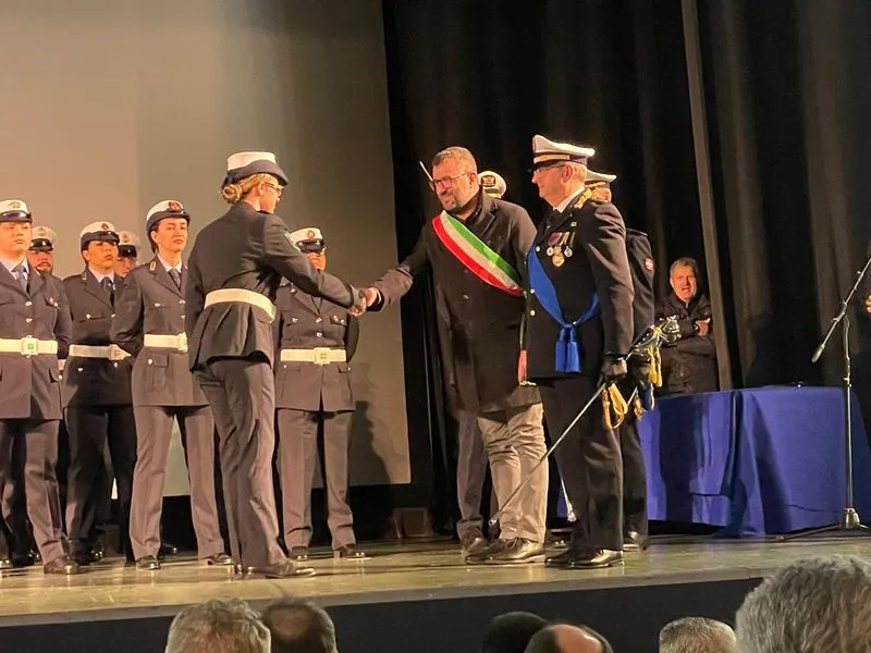 NOLE - Polizia locale, l'agente Giada Di Marco entra in servizio - FOTO